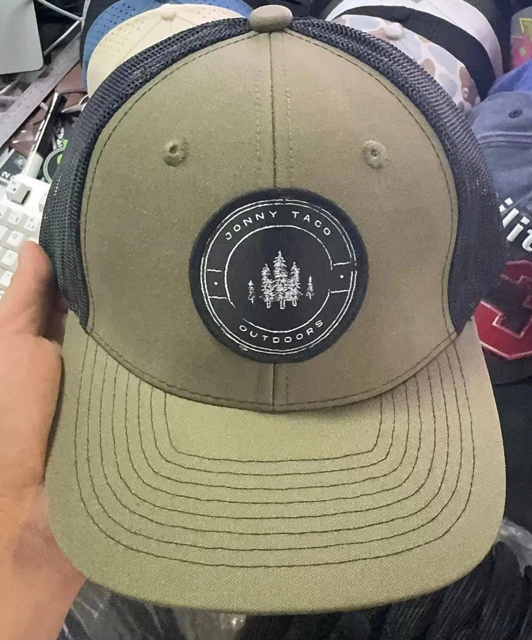 Jonny Taco Patch Hat (Green/Black)