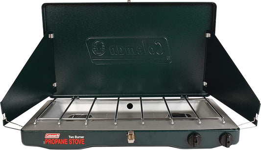 Coleman Gas Camping Stove | Classic Propane Stove, 2 Burner, 4.1 X 21.9 X 13.7 Inches