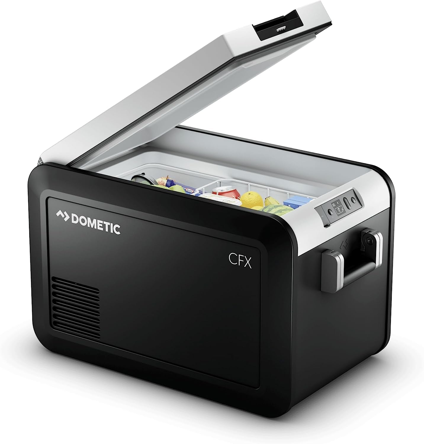 CFX3 35 Portable Refrigerator and Freezer - 36L - Powered by AC/DC or Solar Portable Refrigerator with Wifi/Bluetooth Temperature Control - Ideal Cooler for Car, RV, Camping and Home Use