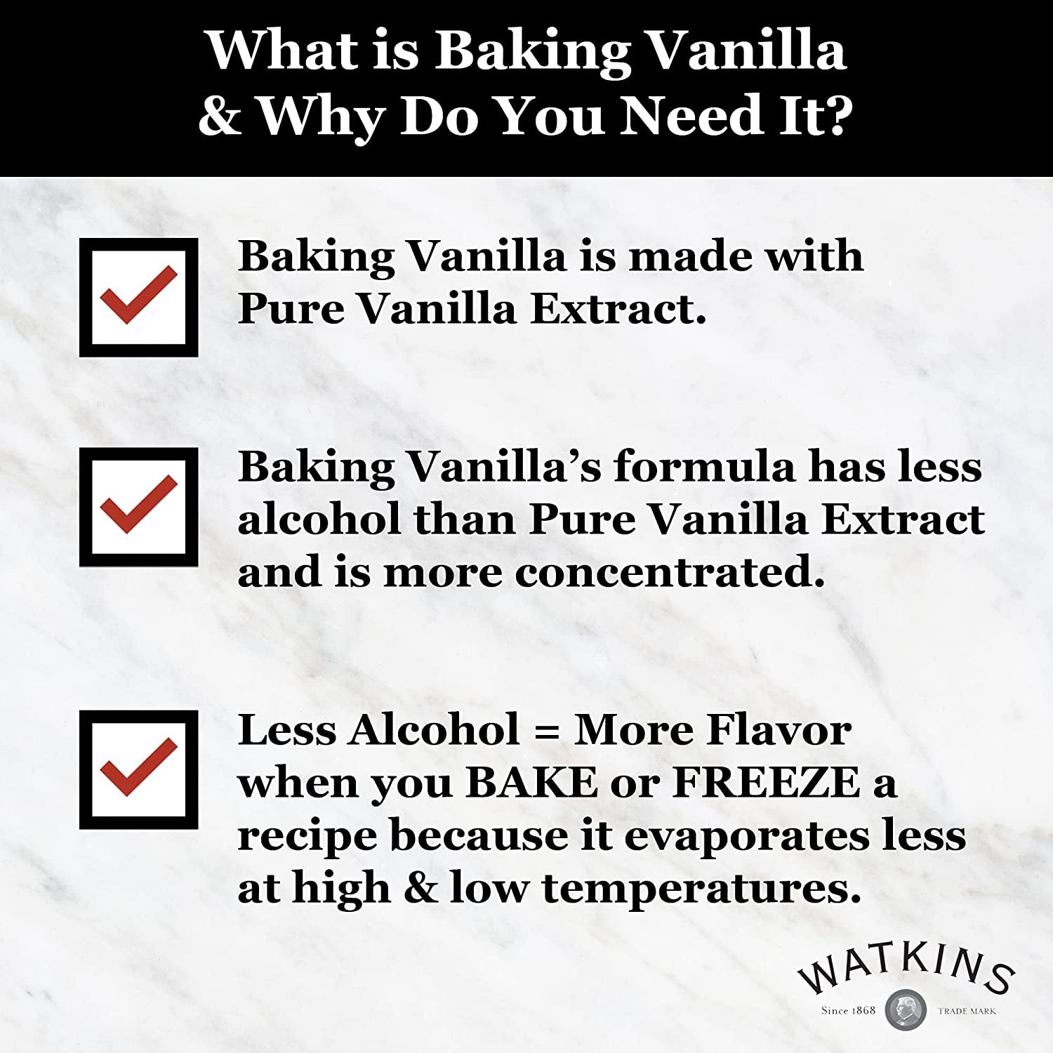 All Natural Original Gourmet Baking Vanilla with Pure Extract, 8 Fl. Oz. Bottle, 1-Pack