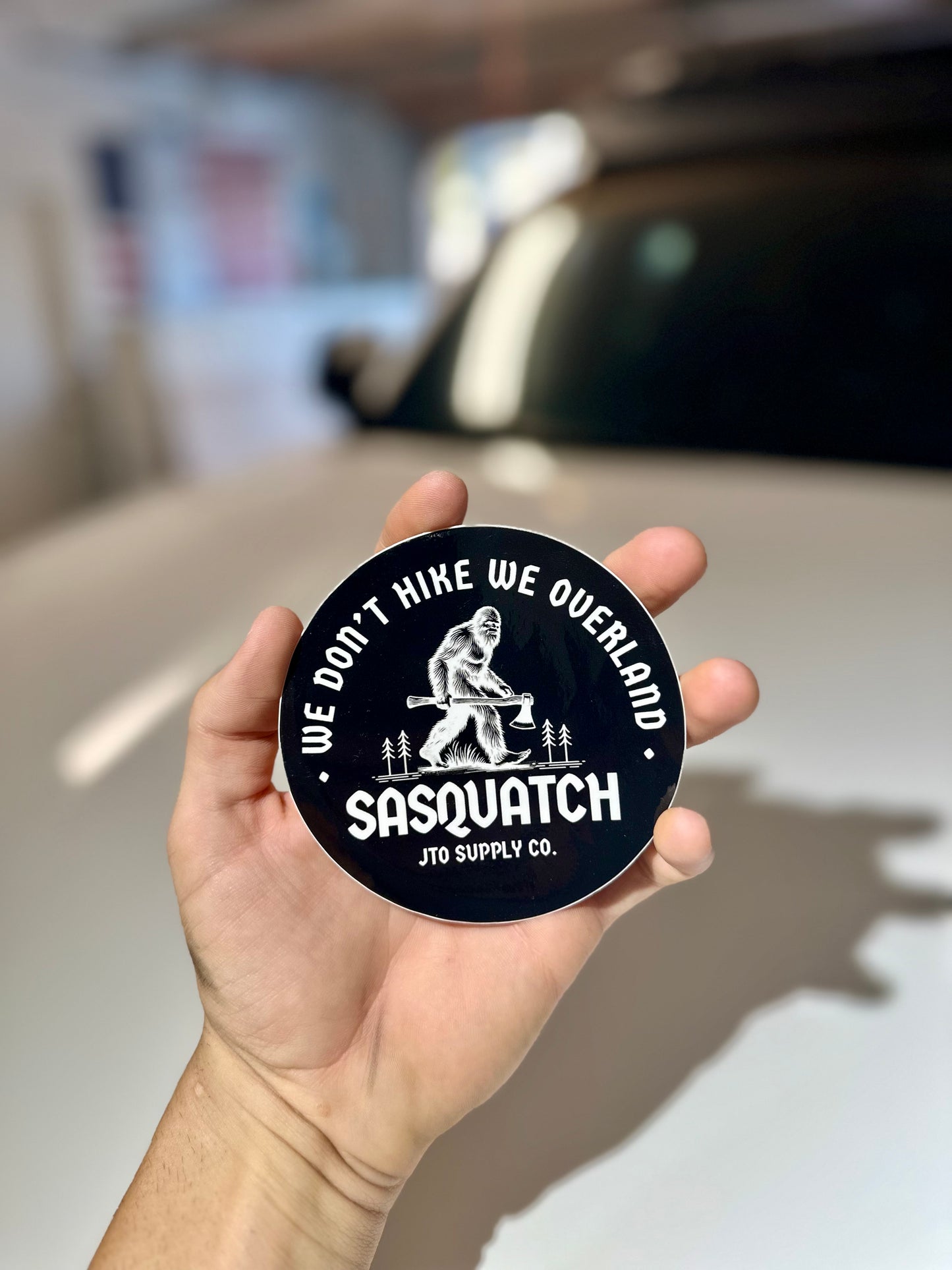 Sasquatch Overland Sticker