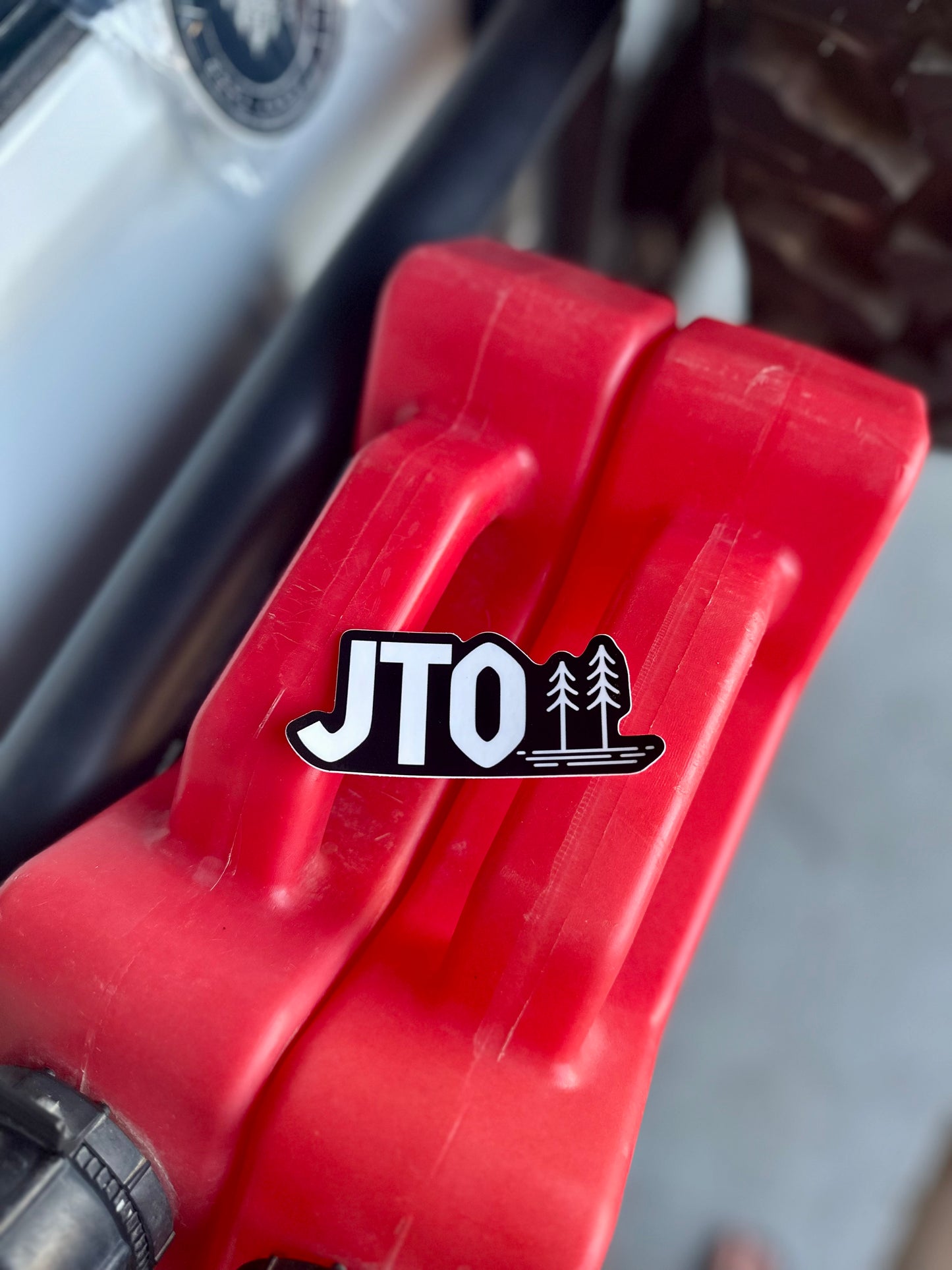 JTO Twin Tree Logo Sticker