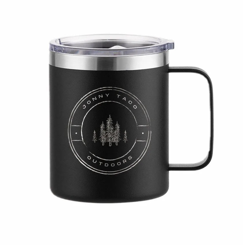 Jonny Taco Outdoors Coffee Mug (Black)