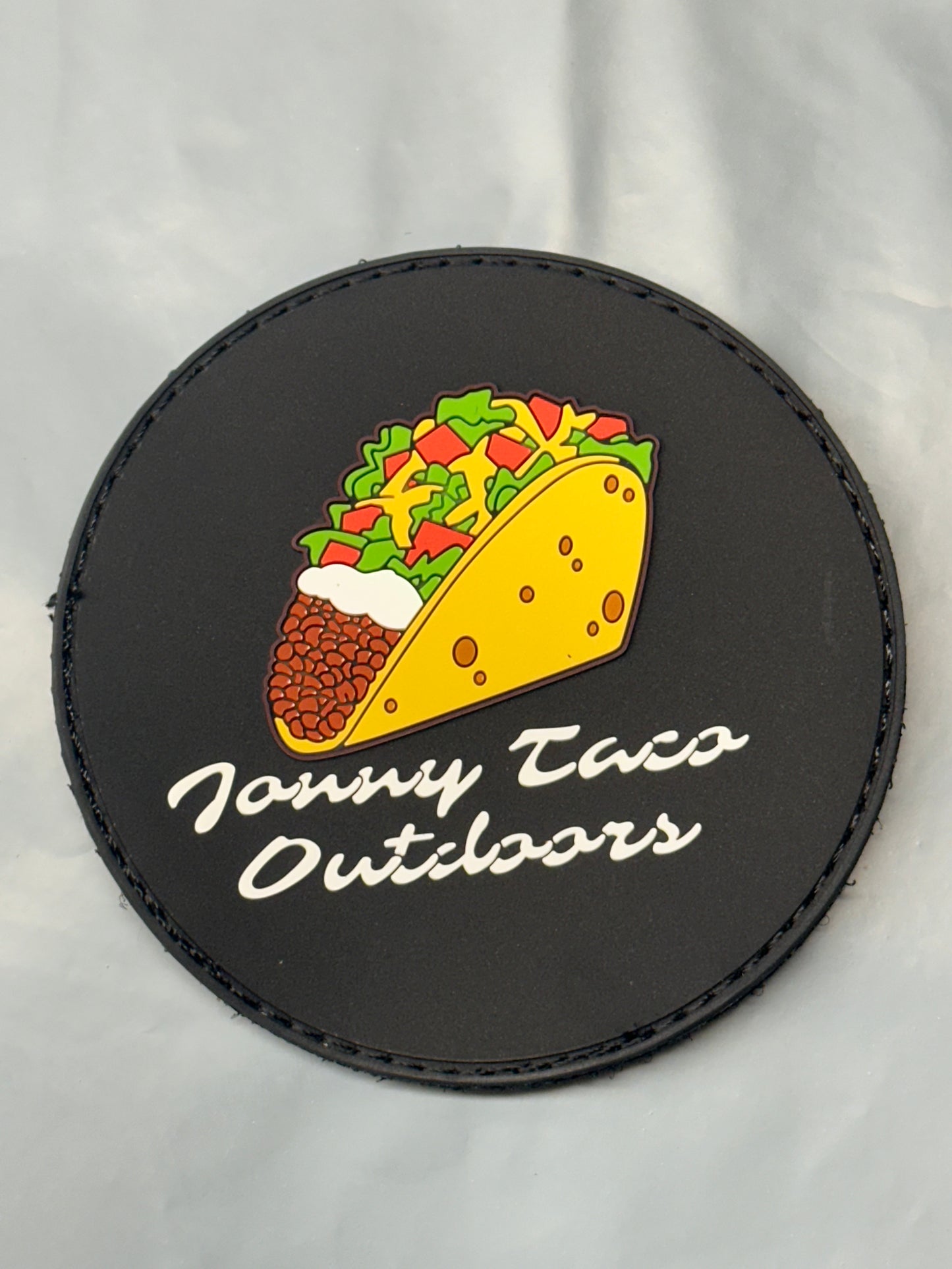 JONNY TACO OG LOGO PVC PATCH VELCRO