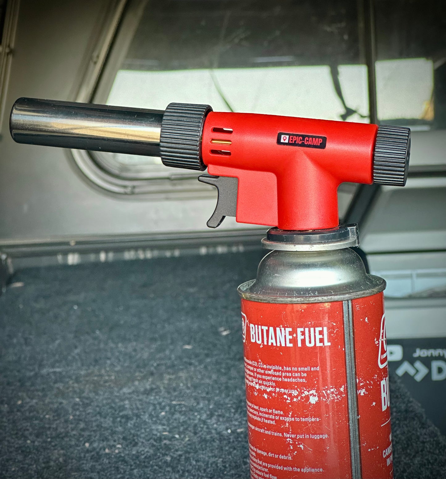 Epic Camp Butane Torch Professional Adjustable Flame