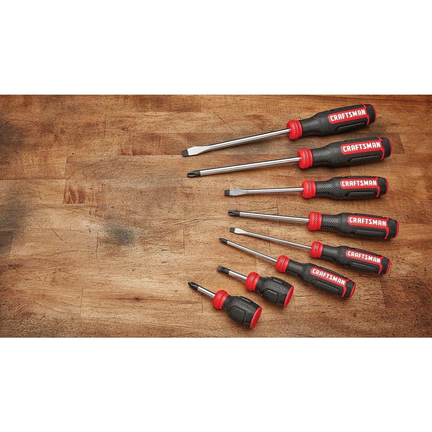 Screwdriver Set, Bi-Material, 8 Piece Set (CMHT65075N)