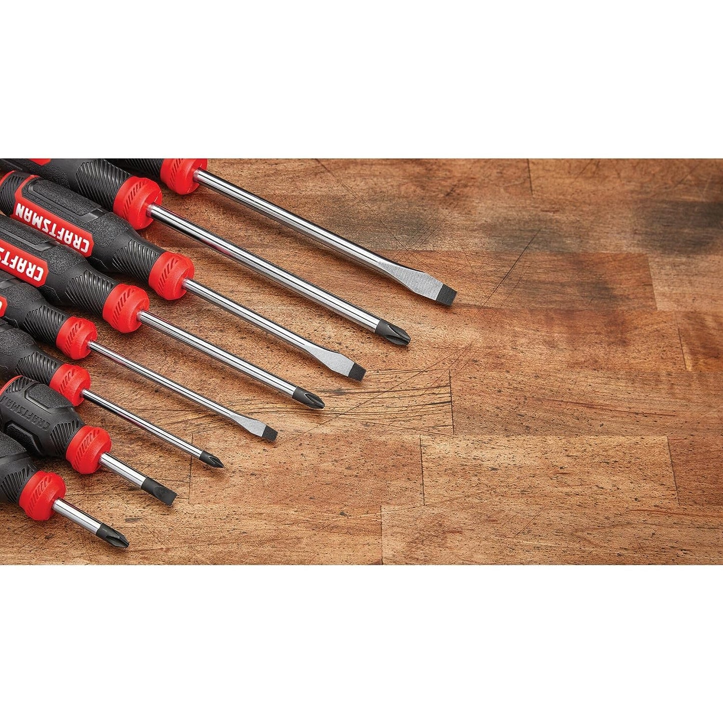Screwdriver Set, Bi-Material, 8 Piece Set (CMHT65075N)