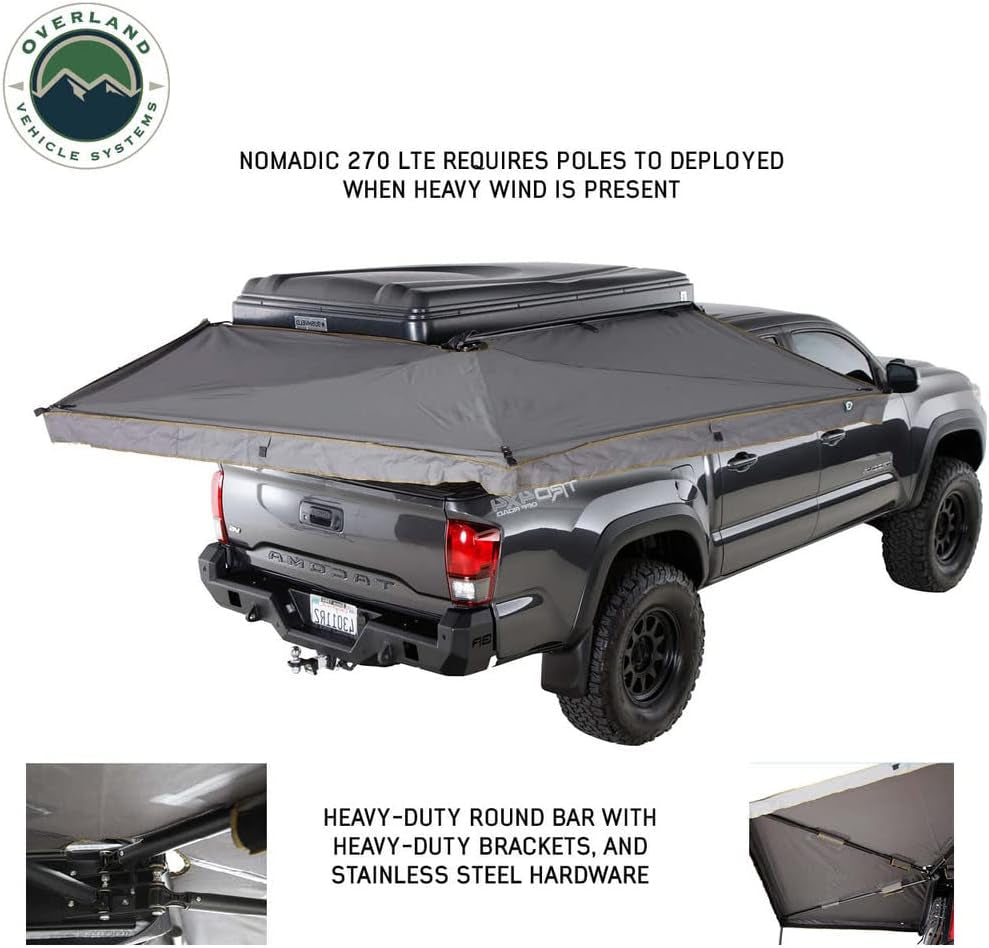 Nomadic 270LTE Passenger Side 270 Degree Awning
