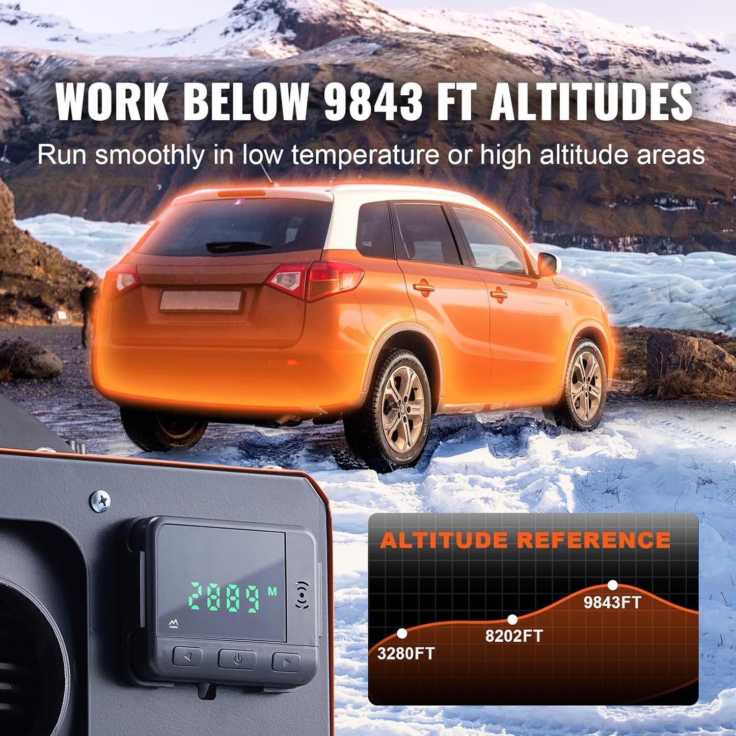 8KW Diesel Heater, Diesel Heater All in One with Remote Control and LCD Screen, Parking Bunk Heater, Fast Heating Low Noise, Portable Diesel Heater for Truck Van RV Trailer Camper and Indoors