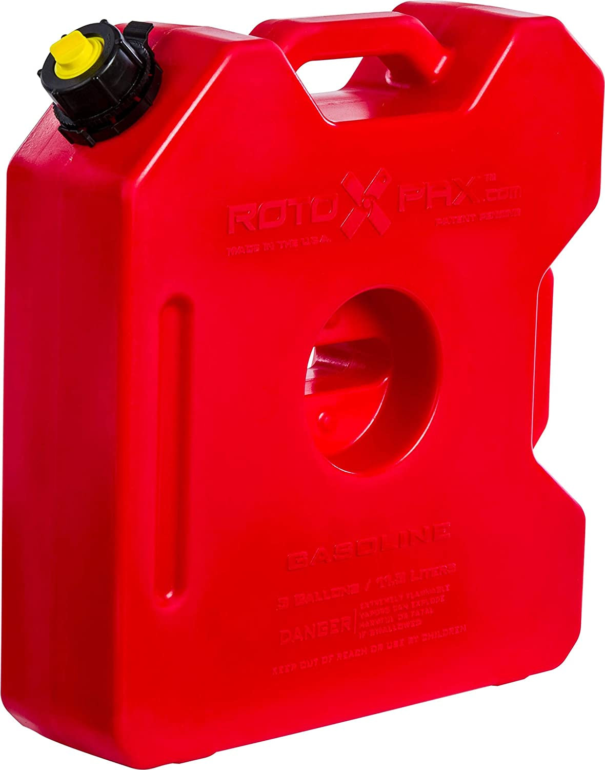 Red 3 Gallon Gasoline Pack 17” X 16” X 5” RX-3G