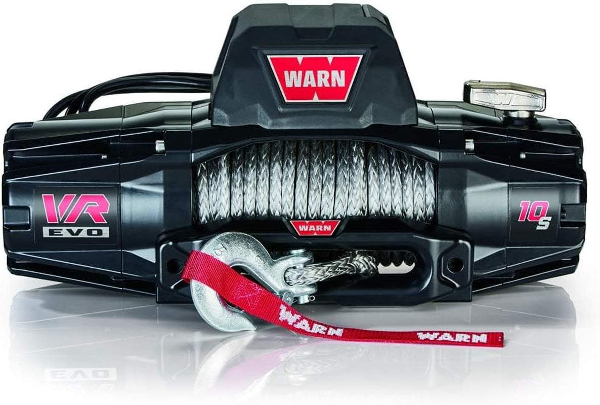 103253 VR EVO 10-S Electric 12V DC Winch with Synthetic Rope: 3/8" Diameter X 90' Length, 5 Ton (10,000 Lb) Pulling Capacity