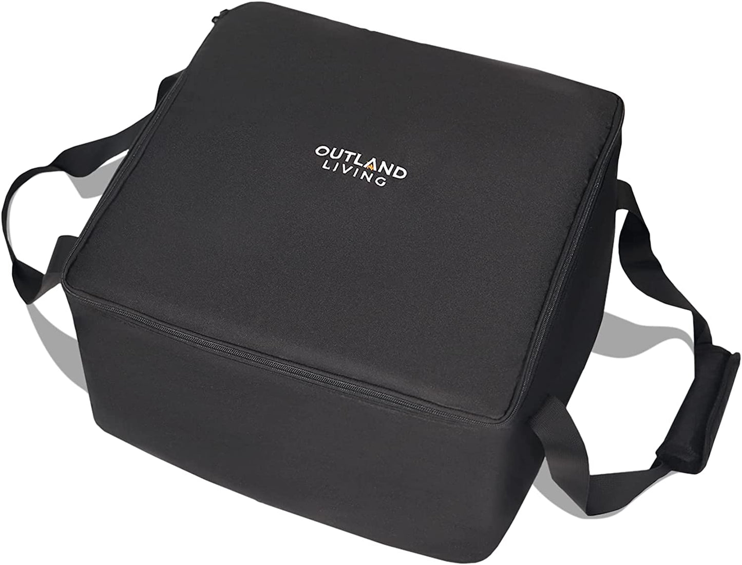 Firecube Carry Bag - Fits 14” Square Portable Propane Firecube Fire Pit – UV and Weather Resistant – Sturdy Grips for Easy Transport