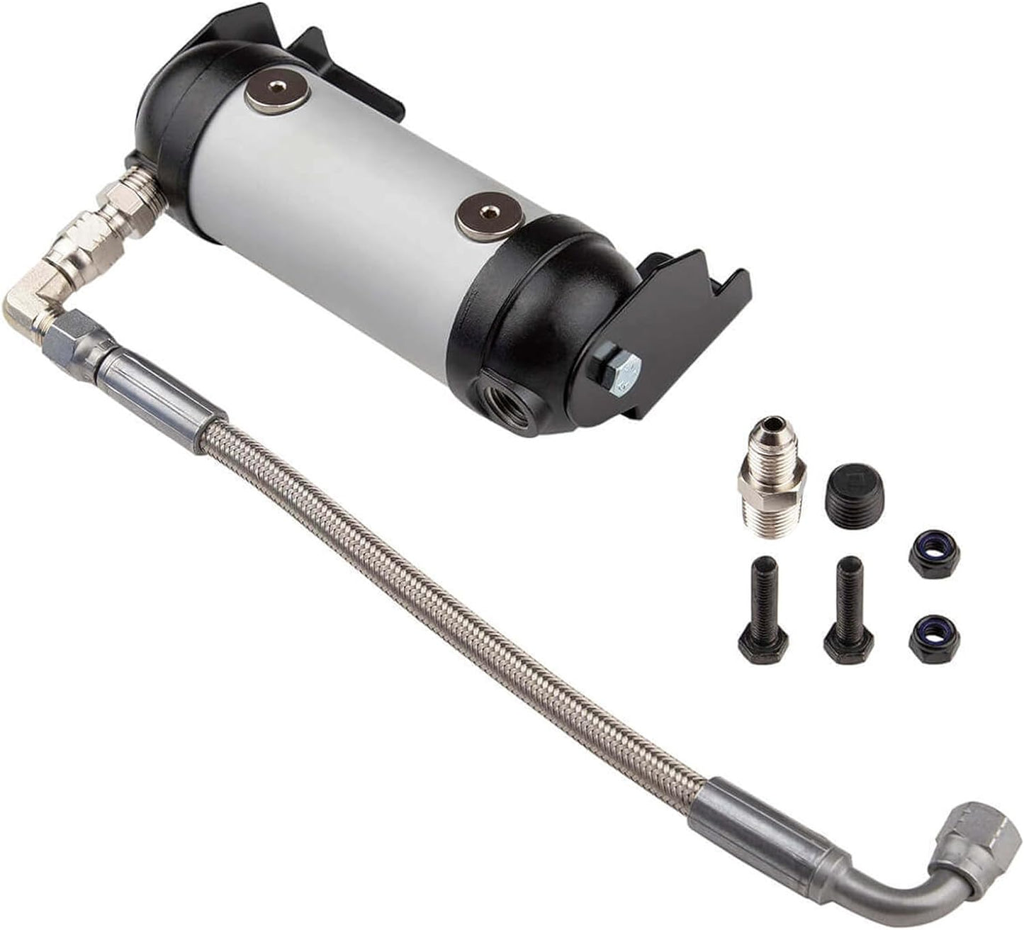 171503 Air Compressor Manifold Kit for Easy Installation of Two Air Lockers Solenoids on CKMTA12 Air Compressor, Plug and Play Air Hose Kit for Tire Inflation