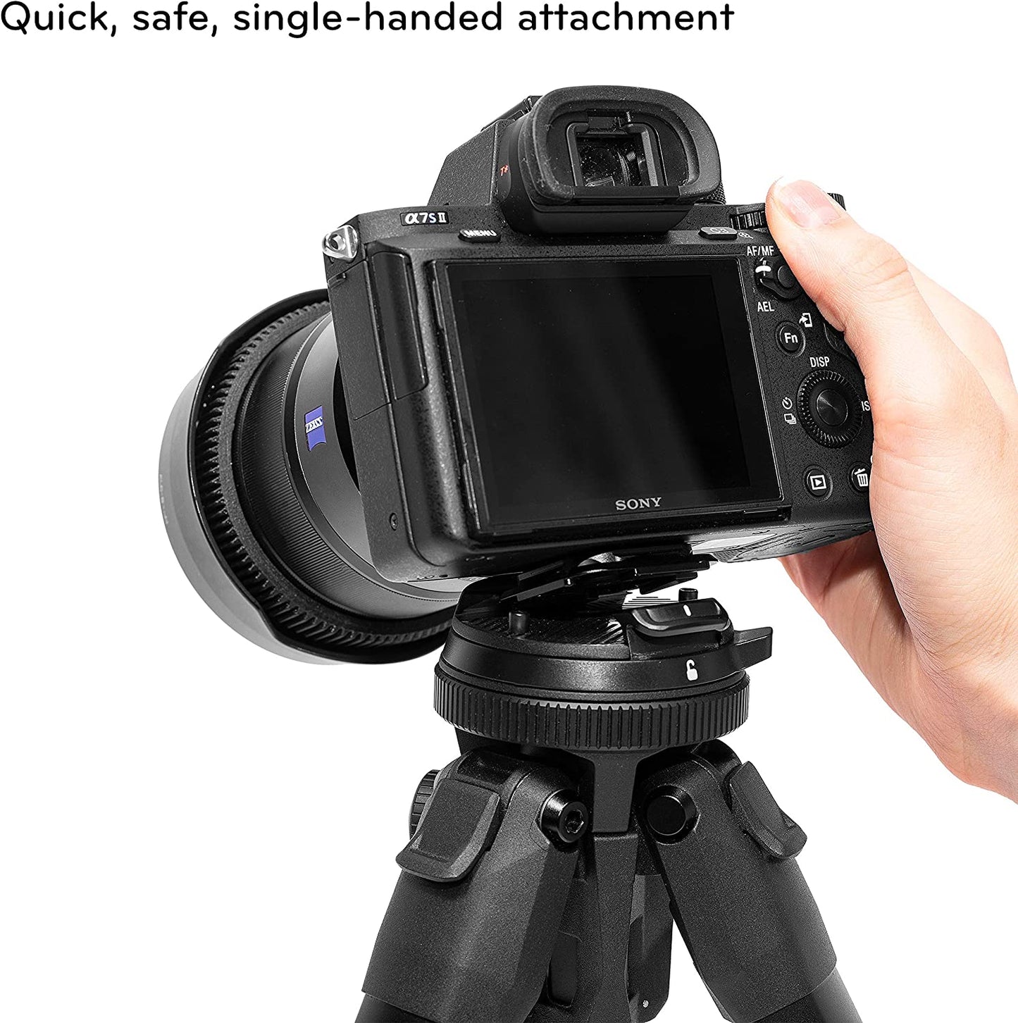 Travel Tripod (5 Section Aluminum Camera Tripod)