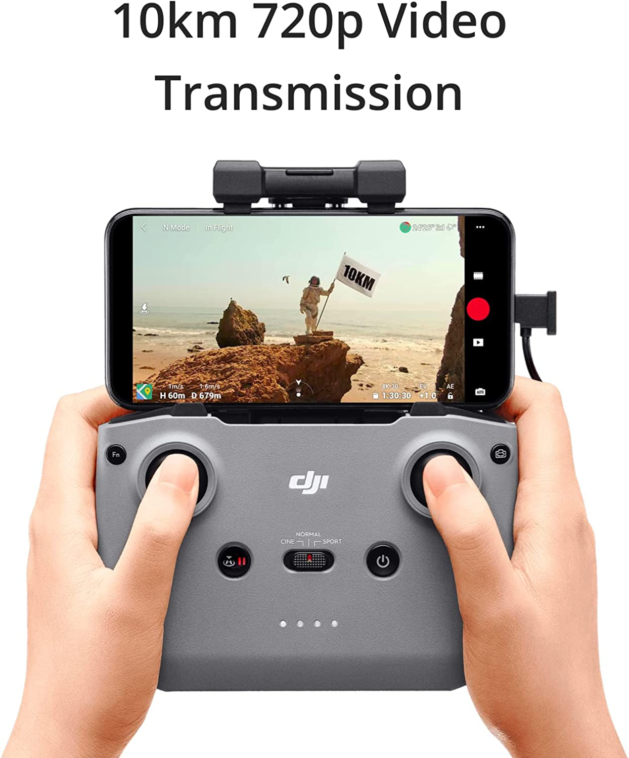 Mini 2 Fly More Combo – Ultralight Foldable Drone, 3-Axis Gimbal with 4K Camera, 12MP Photos, 31 Mins Flight Time, Ocusync 2.0 10Km HD Video Transmission, Quickshots, Gray