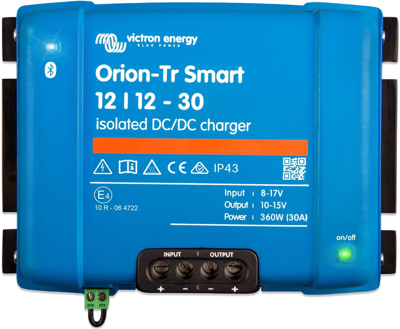 Orion-Tr Smart 12/12-Volt 30 Amp 360-Watt DC-DC Charger Isolated (Bluetooth)