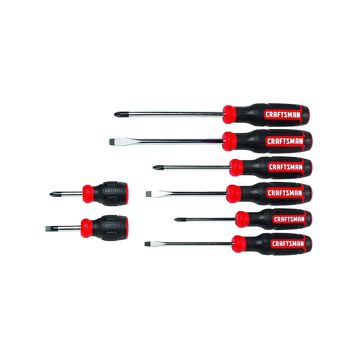 Screwdriver Set, Bi-Material, 8 Piece Set (CMHT65075N)