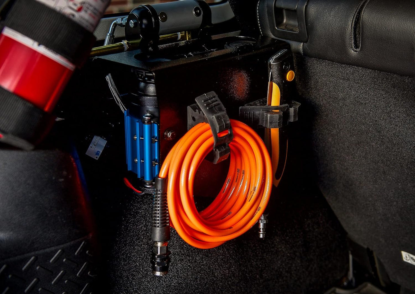 171302 V2 Portable Tire Inflation Kit, Includes High-Temperature Air Hose 23 Foot and Redesigned Accessories Kit, Quick Fitting for Universal on Board Systems and Air Compressors