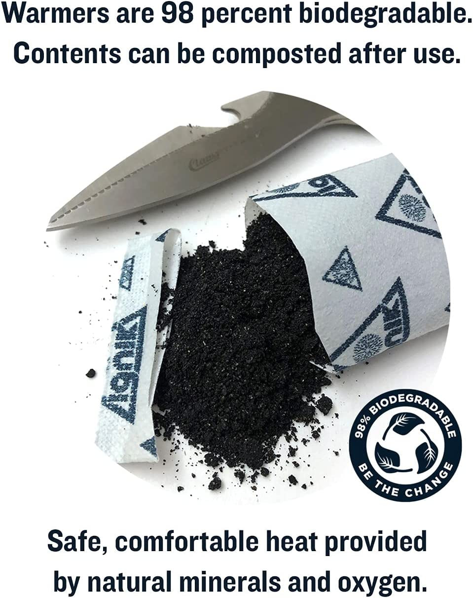 Resealable Multiple-Use Hand Warmers for 10 Hours of Heat across 72 Hours