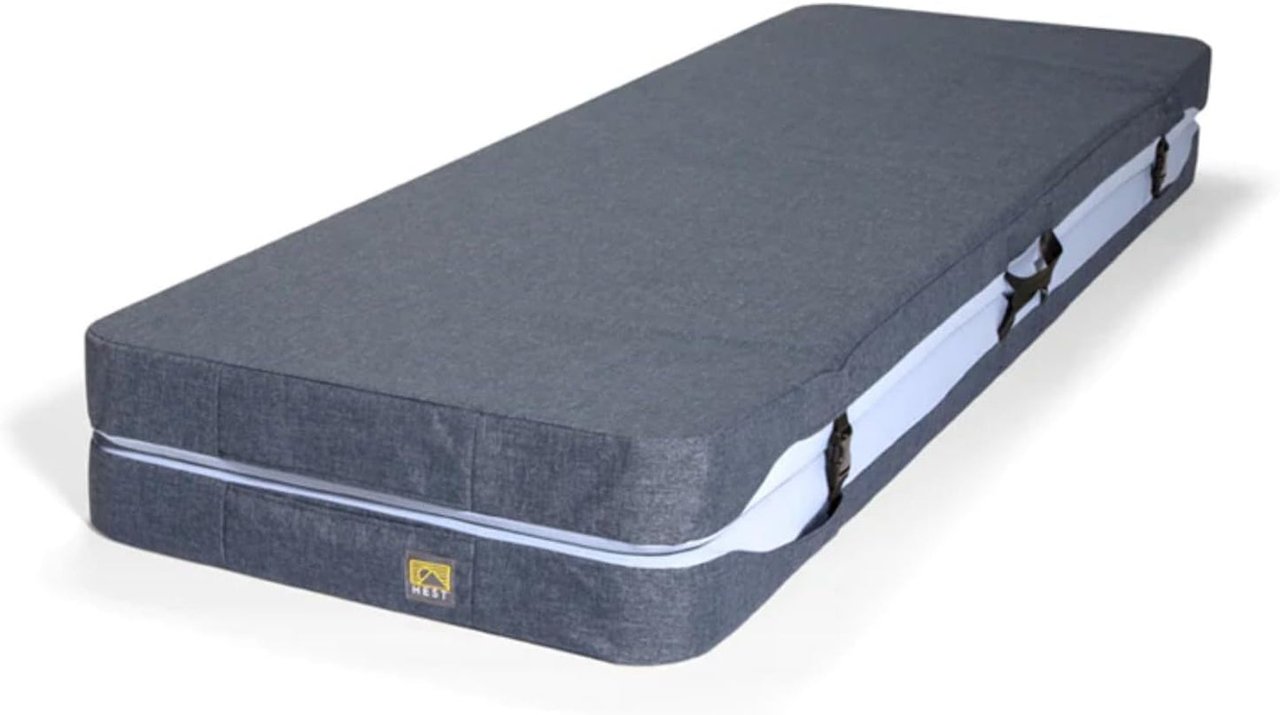 Dually - Portable Camping Mattress, Enhanced Memory Foam, Double Mattress, Sleeps Two