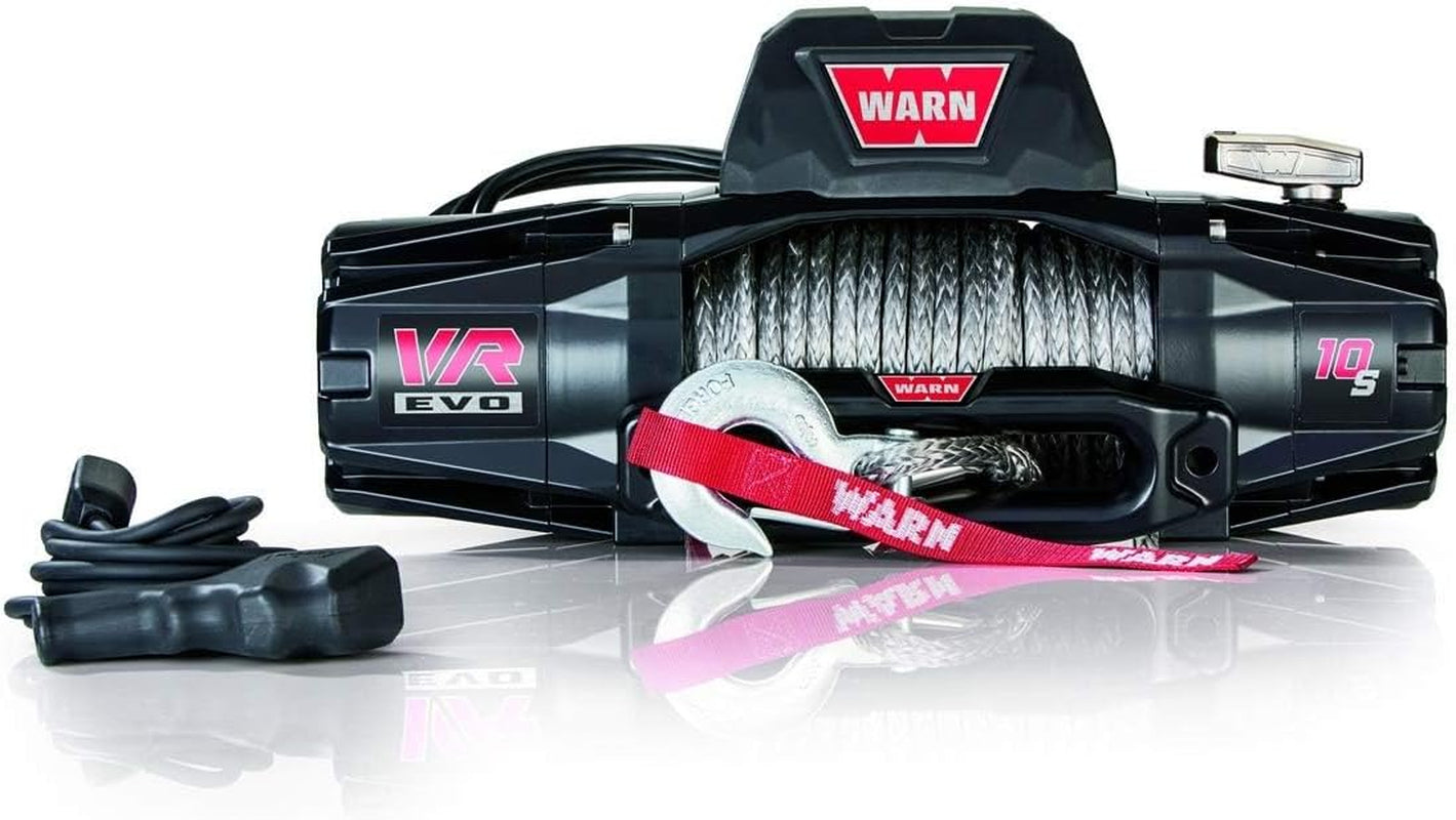 103253 VR EVO 10-S Electric 12V DC Winch with Synthetic Rope: 3/8" Diameter X 90' Length, 5 Ton (10,000 Lb) Pulling Capacity