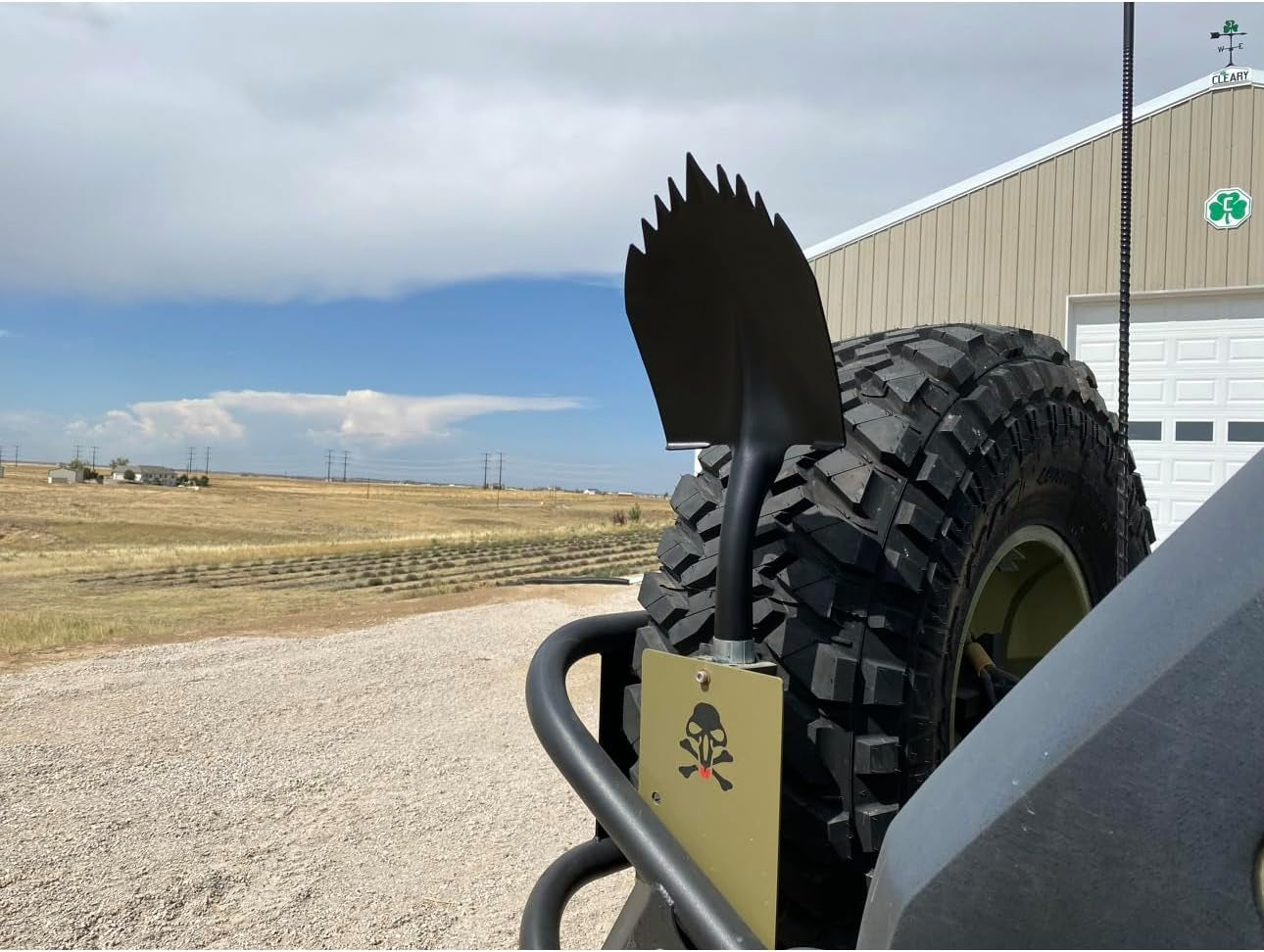 Shovel (Black Textured Head/Black Handle 45634)