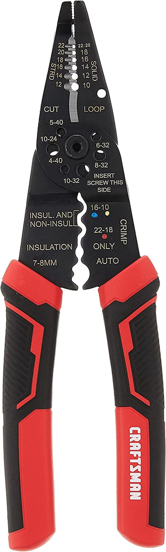 CMHT81714 8" WIRE STRIPPER, CUTTER, CRIMPER