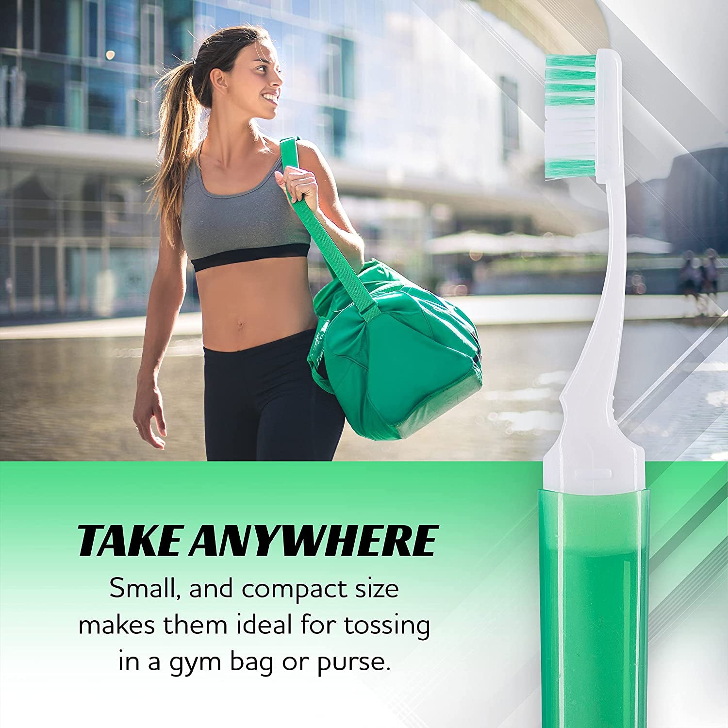 Travel Toothbrushes, Mini Toothbrush with Toothbrush Cover, Camping Toothbrush, Travel Size Toothbrush with Toothbrush Case Portable Toothbrush, Adults Travel Toothbrush Kit (3 Pack)