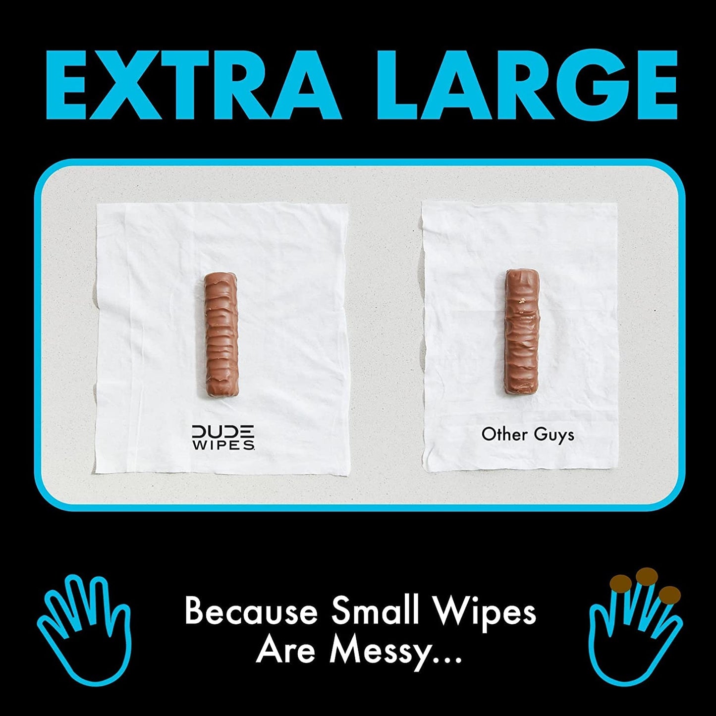 - Flushable Wipes - 3 Pack, 144 Wipes - Unscented Extra-Large Adult Wet Wipes - Vitamin-E & Aloe for At-Home Use - Septic and Sewer Safe