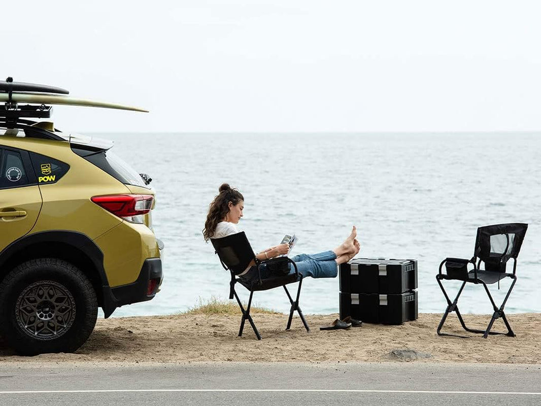 Expander Camping Chair, Lightweight, Polyester, Steel