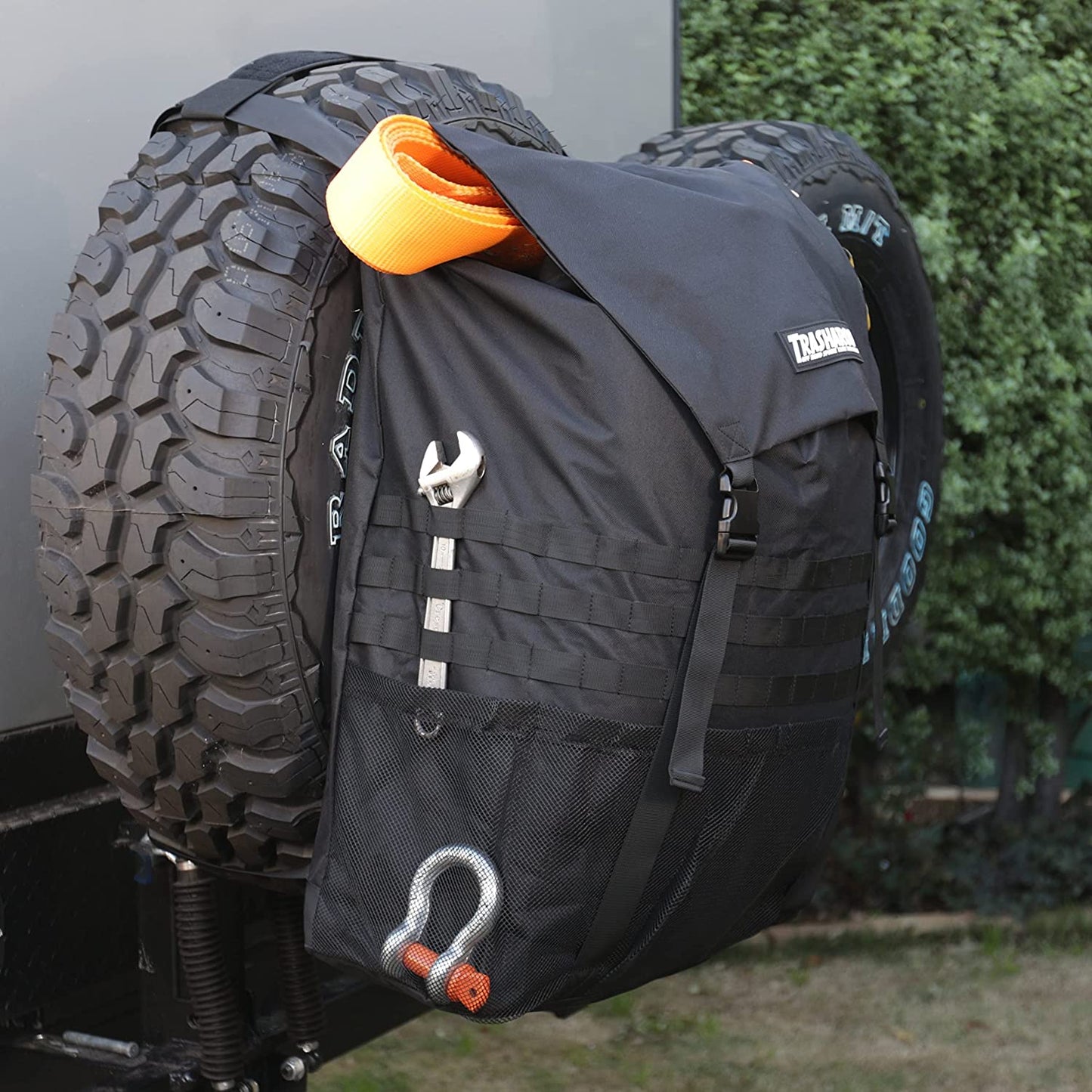 Spare Tire Trash Bag BLACK