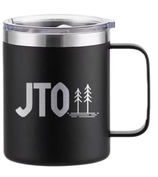JTO TWIN TREE Coffee Mug (Black)