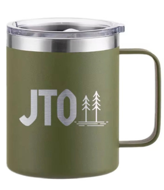 JTO TWIN TREE Coffee Mug (Green)