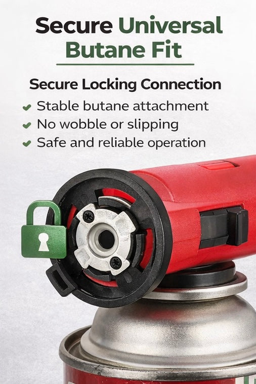 Epic Camp Butane Torch Professional Adjustable Flame