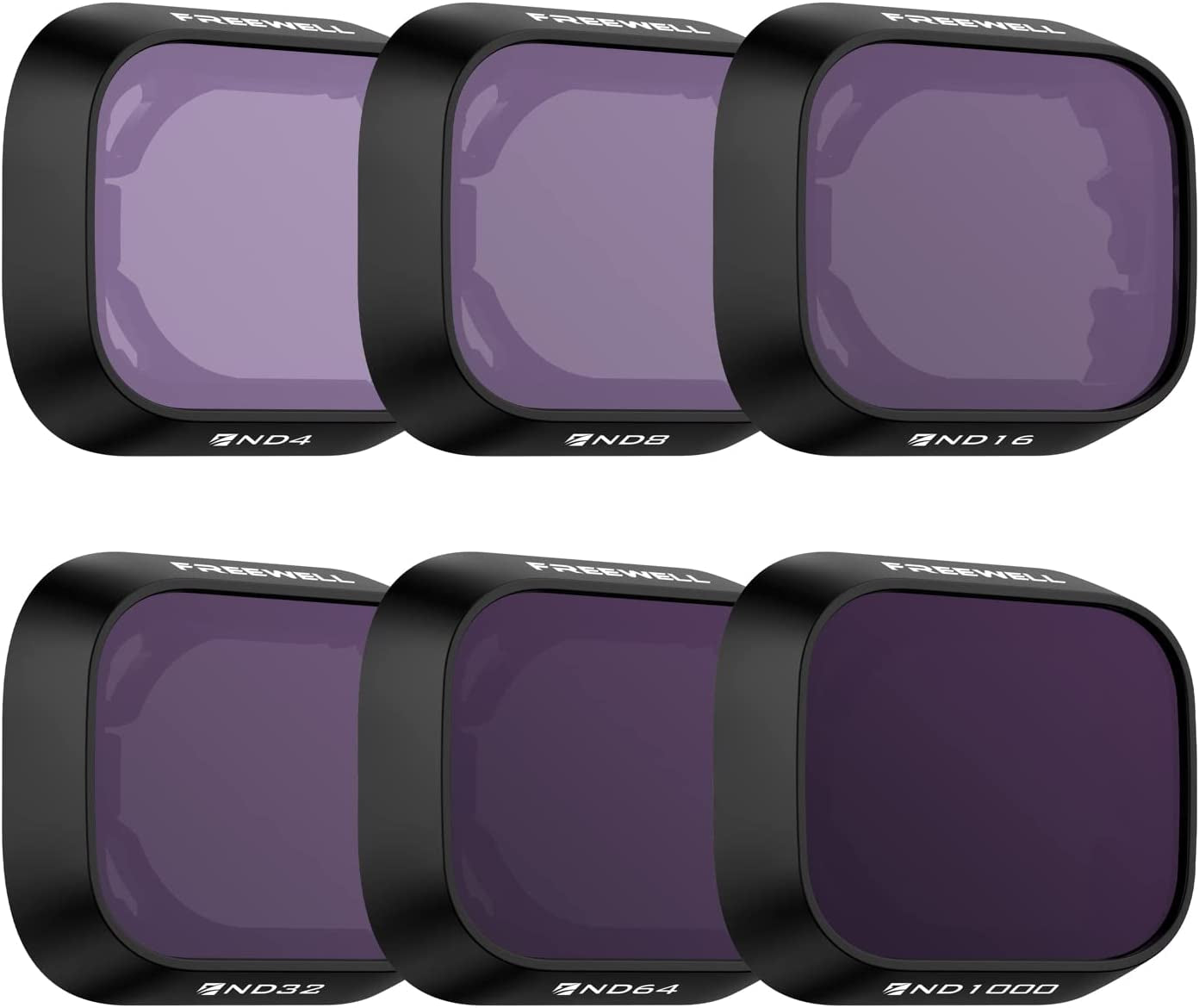 All Day – 6Pack ND4, ND8, ND16, ND32, ND64, ND1000 Filters Compatible with Mini 3 Pro/Mini 3, Neutral Density