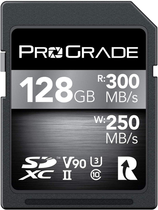 SDXC UHS-II V90 300R Memory Card (128GB)