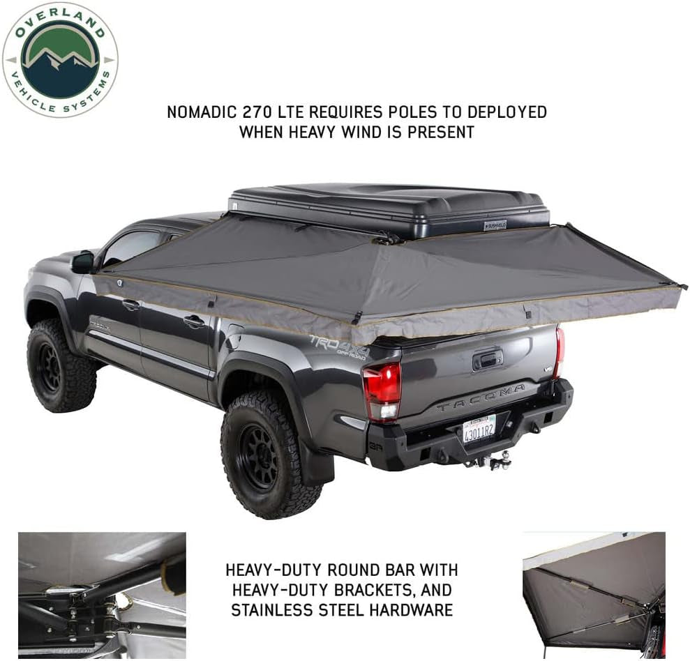 Nomadic 270LTE Driver Side 270 Degree Awning