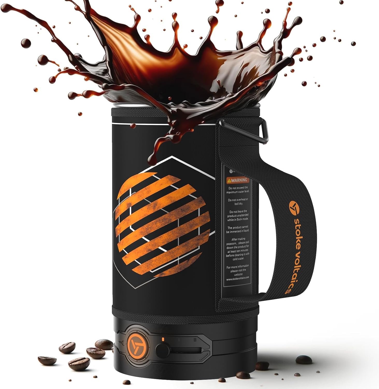 Electric Kettle, Multi-Functional Portable Travel Water Boiler Cooker, – Outdoor Adventure Gear