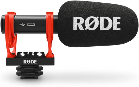 Videomic GO II Camera-Mount Lightweight Directional Microphone,Black