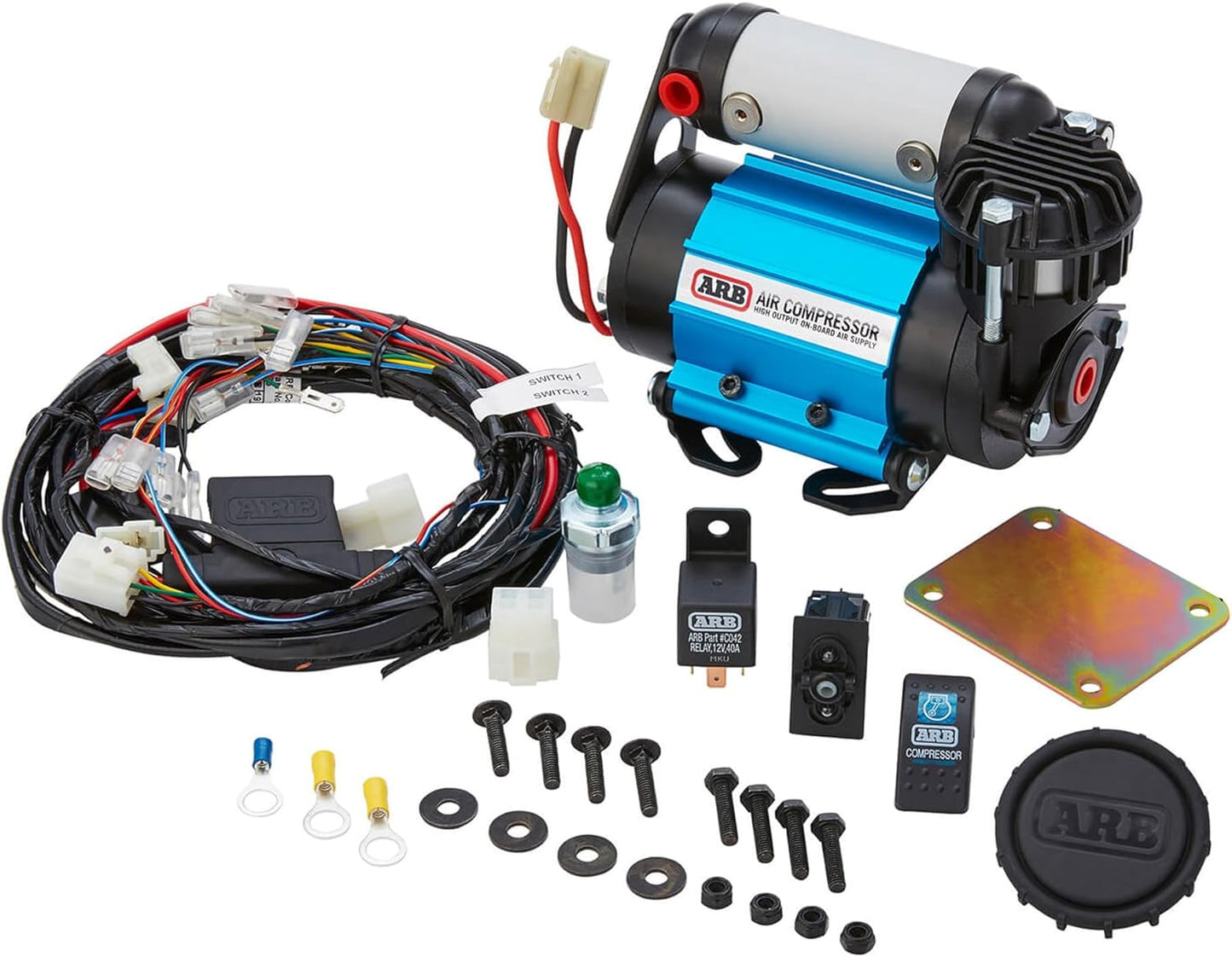 CKMA12 On-Board Air Compressor High Performance 12 Volt for Air Locker Differentials and Tire Inflation